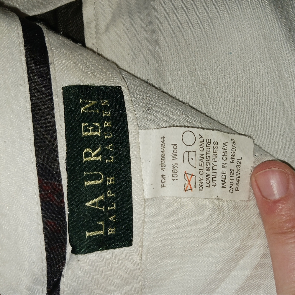 Ralph Lauren suit jacket and pants